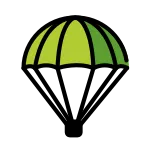 Parachute SVG Icon
